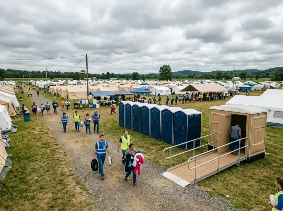 disaster-relief-camp-restrooms-010 — frequently asked questions, Dumpster & Portable Bathrooms Rental in Maugansville, MD